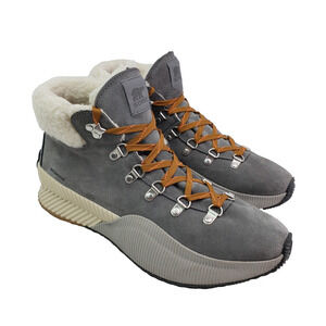 Sorel Out N About III Womens Size 11 Gray Conquest Winter Ankle Boots Shoes